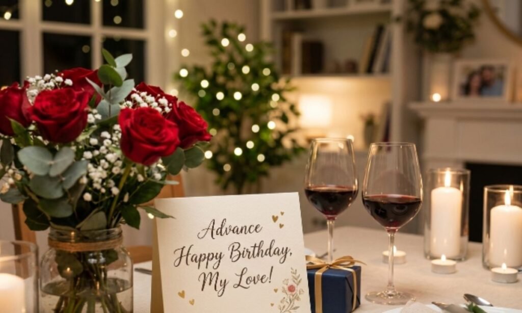 Advance Happy Birthday Wishes For Lover