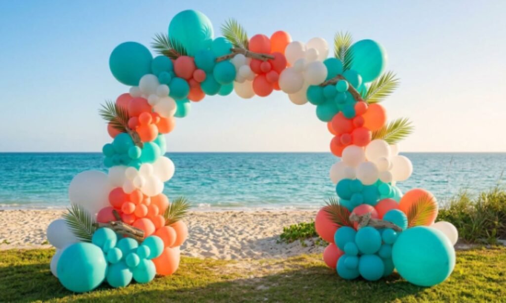 Balloon Decoration Ideas for Beaches