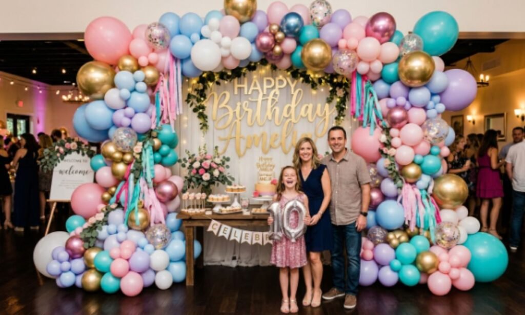 Balloon Walls for a Show-Stopping Birthday Backdrop
