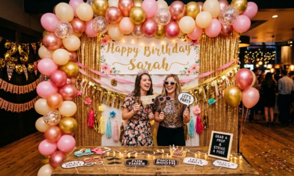 Birthday Photo Booth Wall Ideas