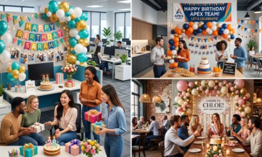 Birthday Wall Décor Ideas for Office, Business Spaces & Restaurants