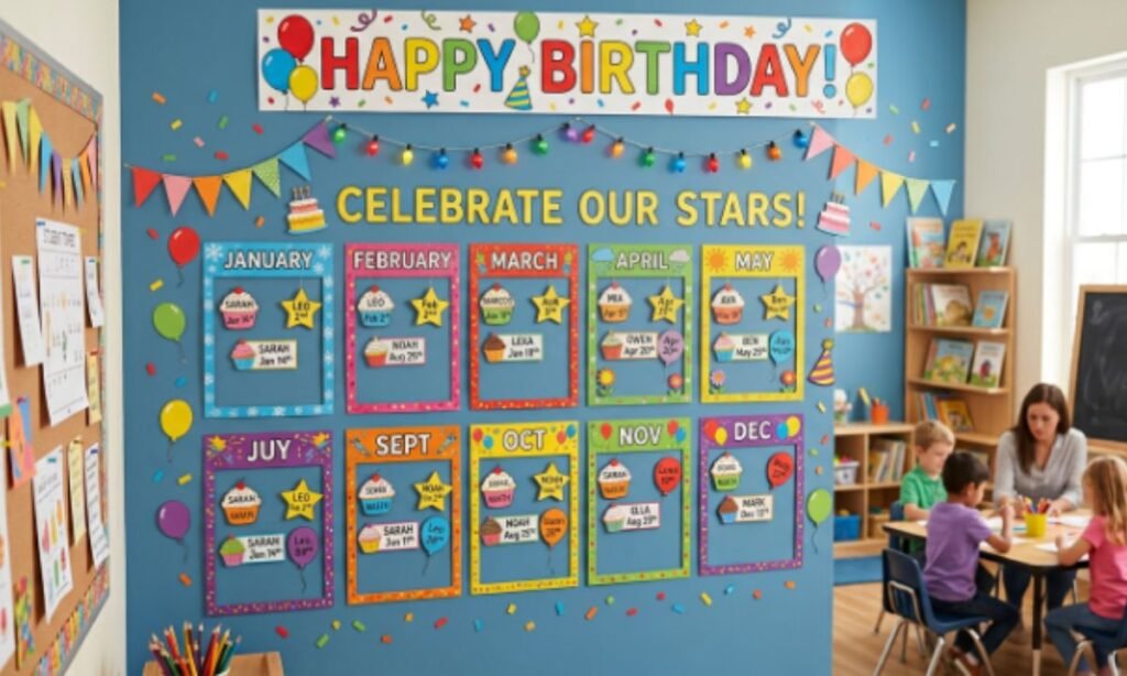 Birthday Wall Décor Ideas for the Classroom