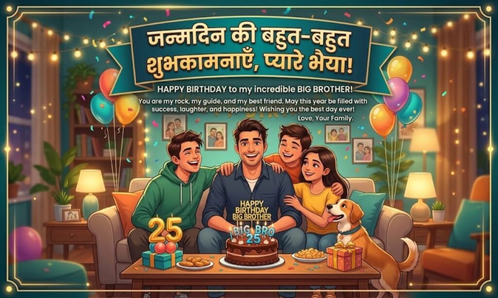 Birthday Wishes for Big Brother