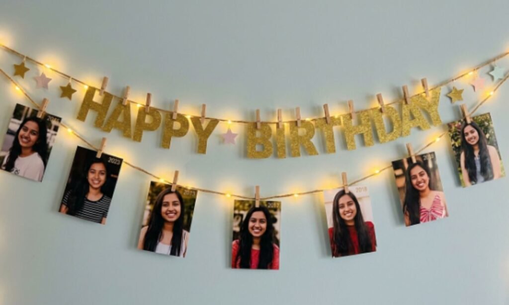 Creative Birthday Wall Hanging Decoration Ideas