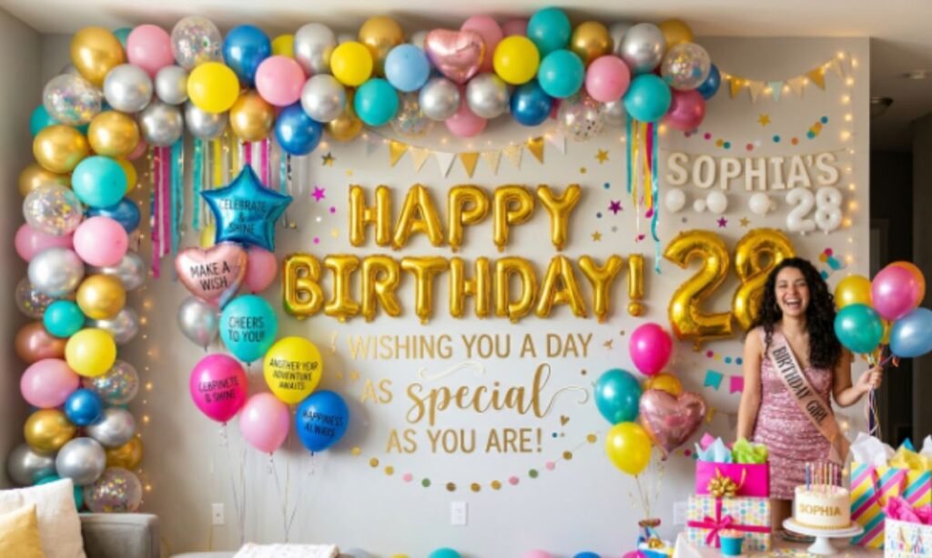Decorate Your Birthday Wall with Balloon Quotes & Wishes
