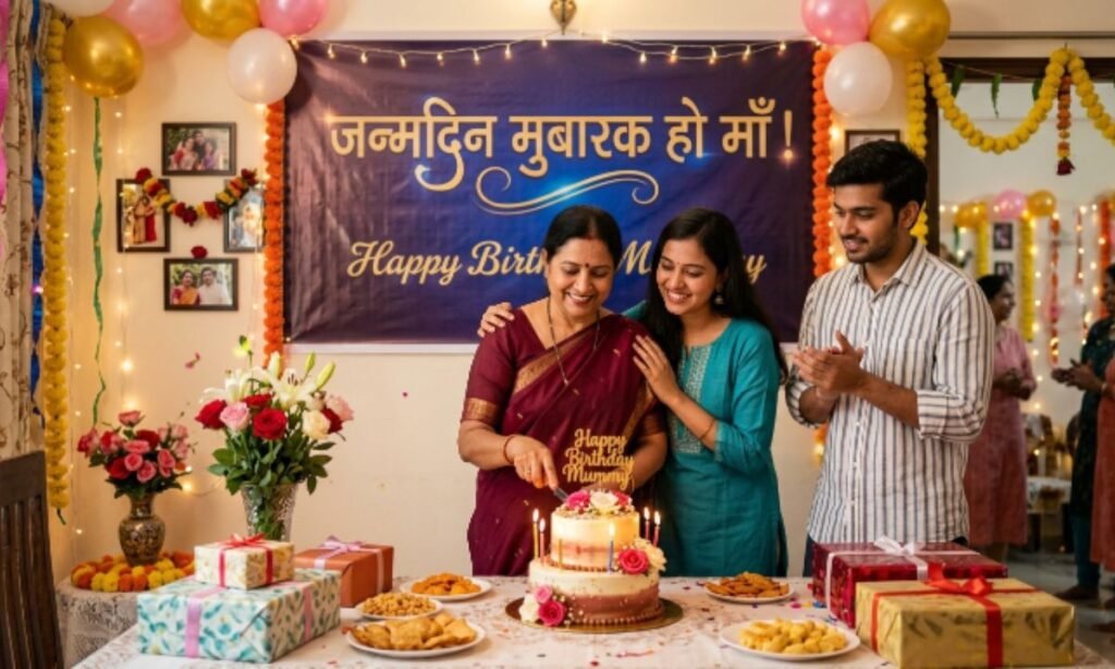 Happy Birthday Mummy In Hindi