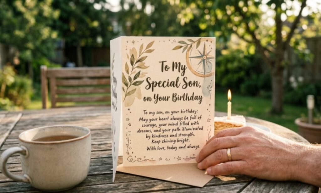 Happy Birthday Thought for Son