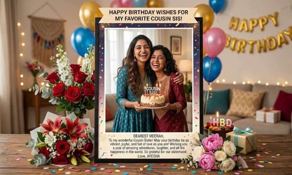 Happy Birthday Wishes For Cousin Sister