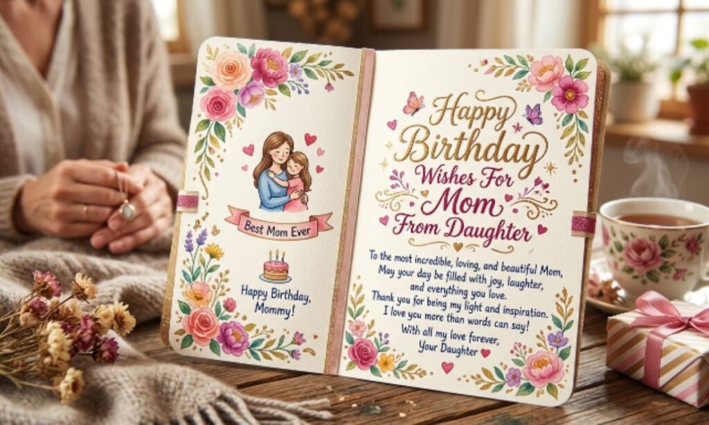 Happy Birthday Wishes For Mom From Daughter
