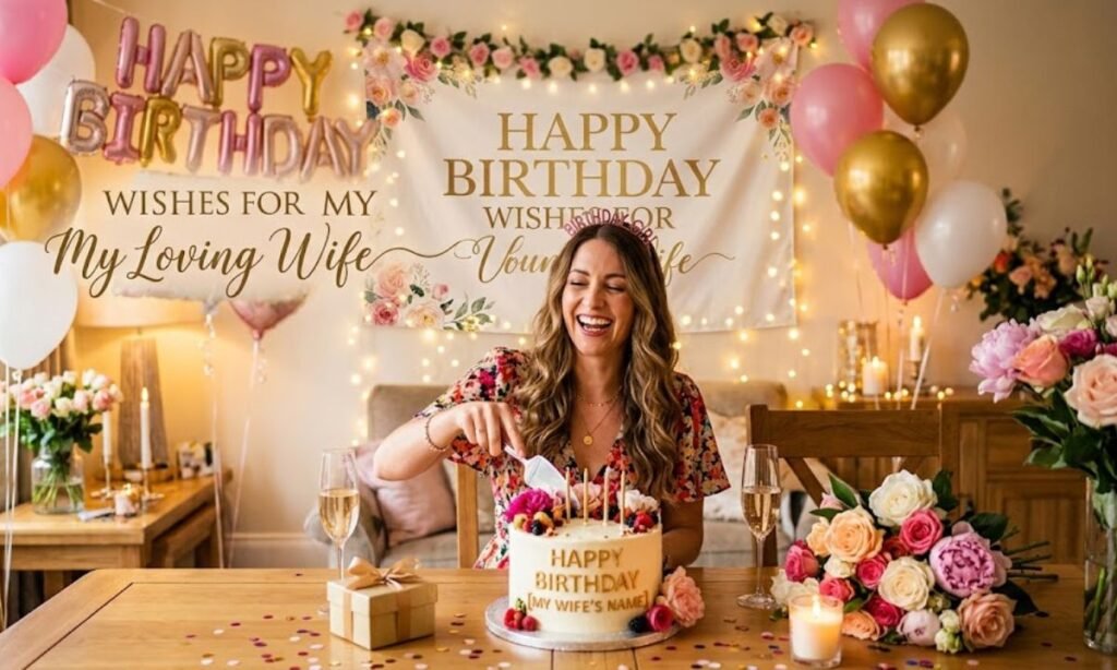 Happy Birthday Wishes For Wife In English