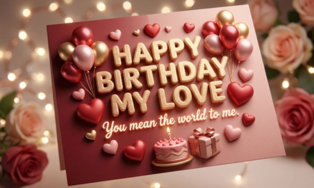 Happy Birthday Wishes Messages for Lover