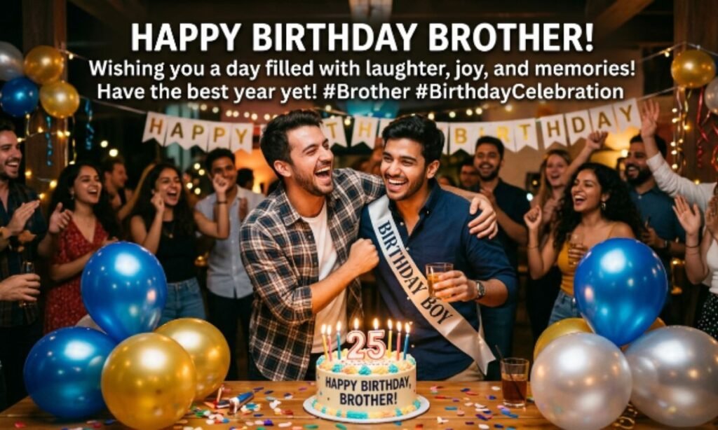 Happy Birthday Wishes for Brother