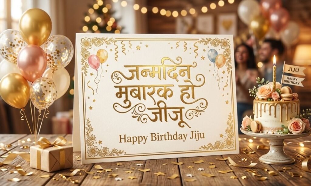 Happy Birthday Wishes for Jiju in Hindi