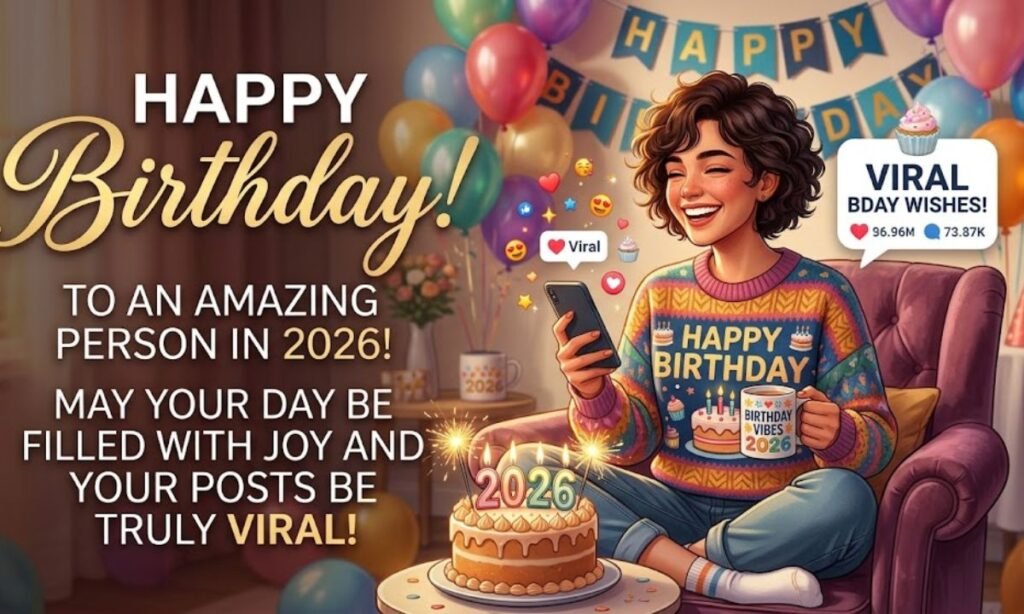 Happy Birthday Wishes in English