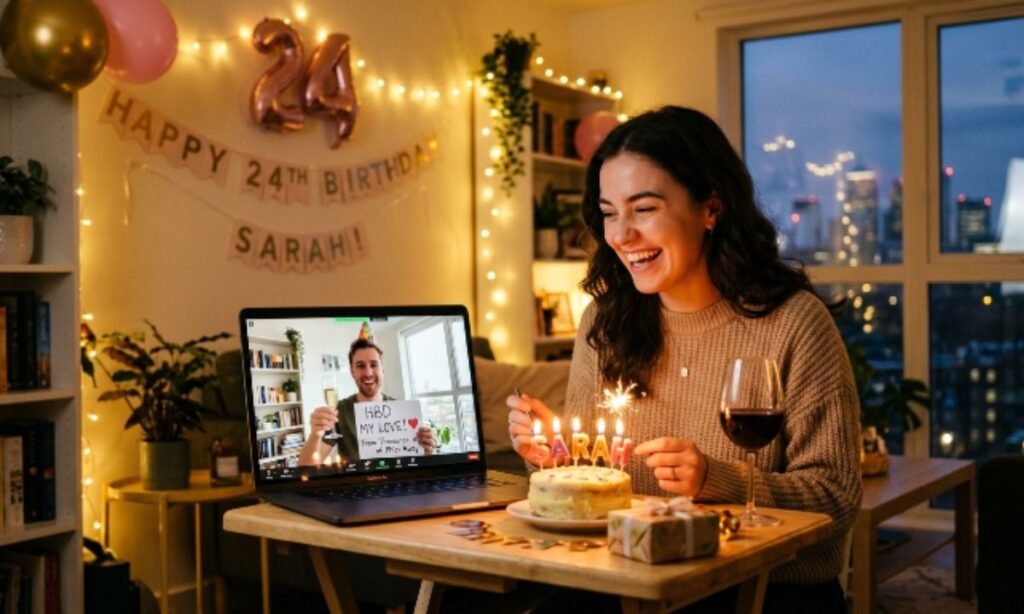 Long Distance Birthday Wishes for Girlfriend