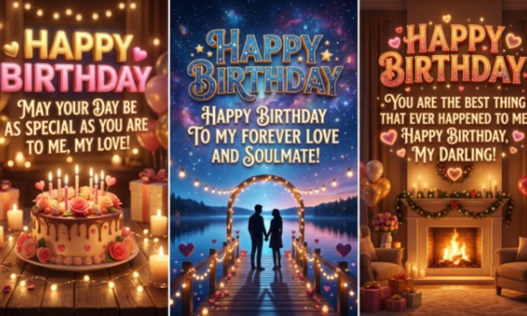 One-Line Romantic Birthday Wishes