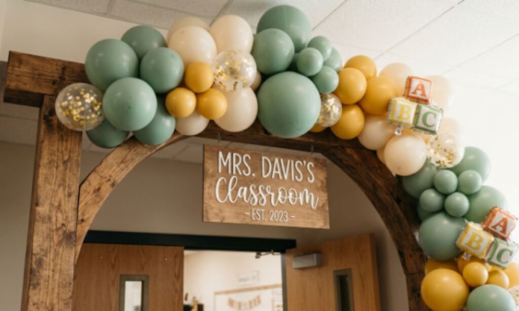 Personalized Balloon Decorations Made Just for Teachers