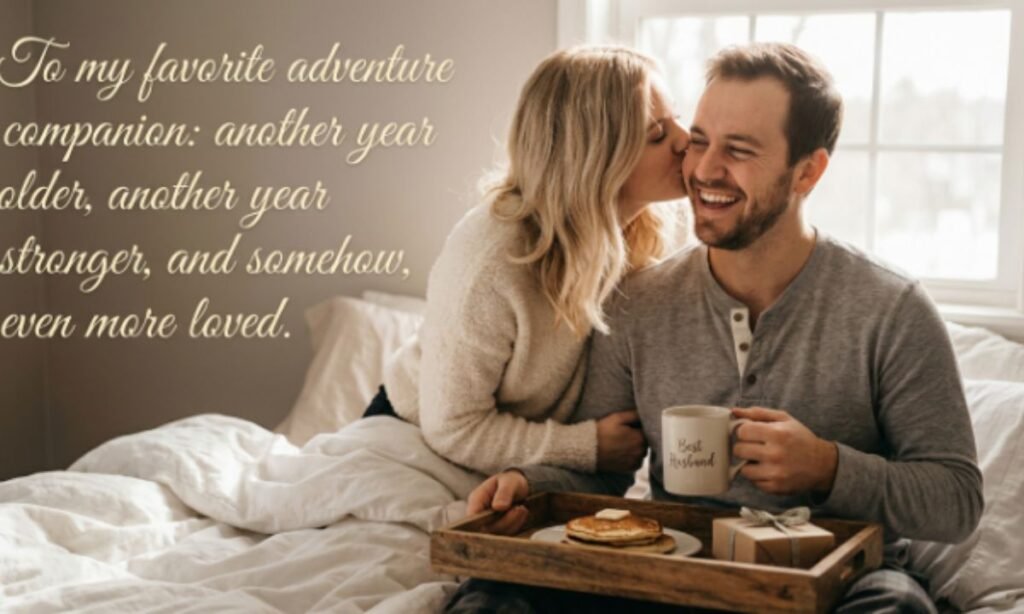 Unique Birthday Wishes for Husband, with Love
