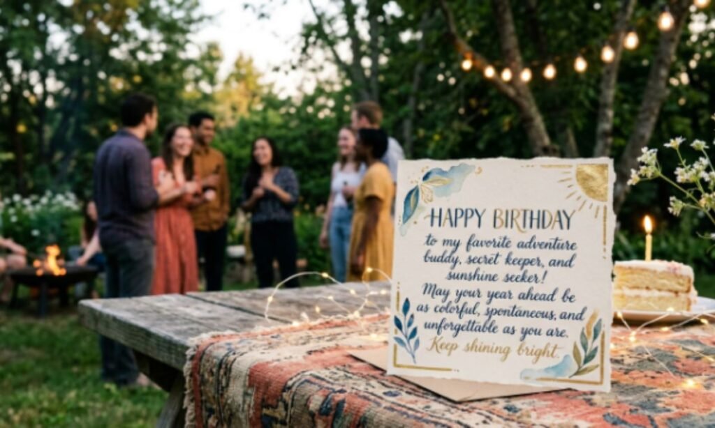 Unique Birthday Wishes for a Friend