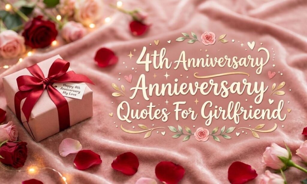 4th Wedding Anniversary Quotes For Girlfriend