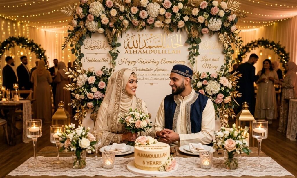 Alhamdulillah Wedding Anniversary Wishes