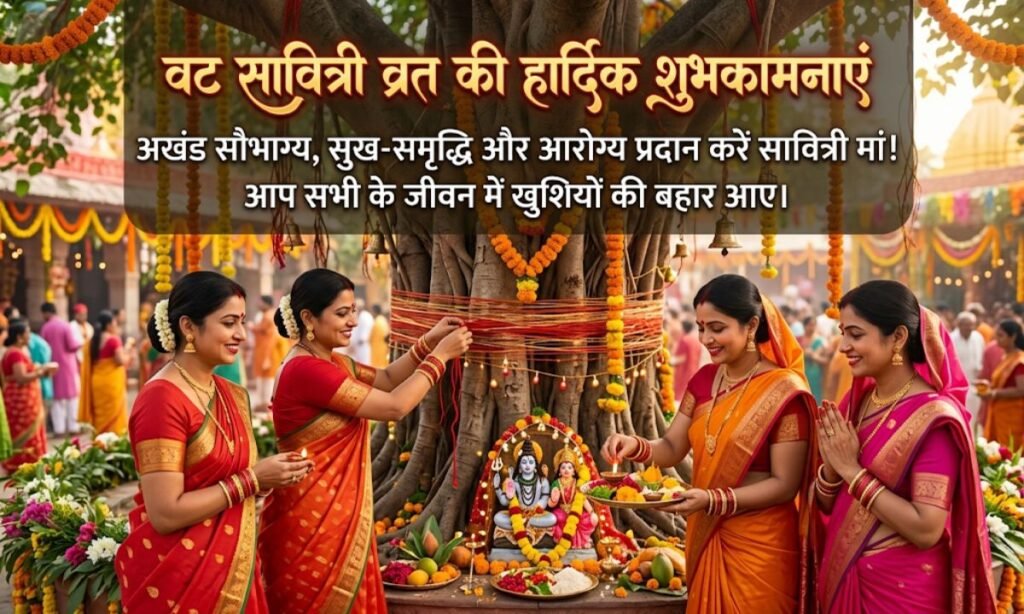 Beautiful Wishes For Vat Savitri Vrat In Hindi