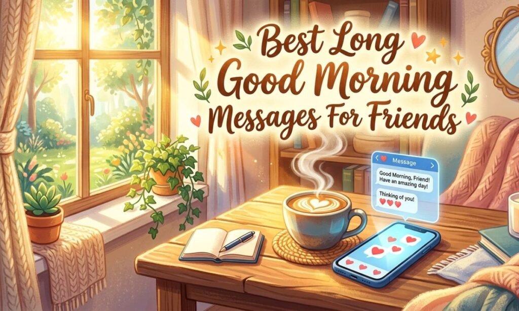 Best Long Good Morning Messages For Friends