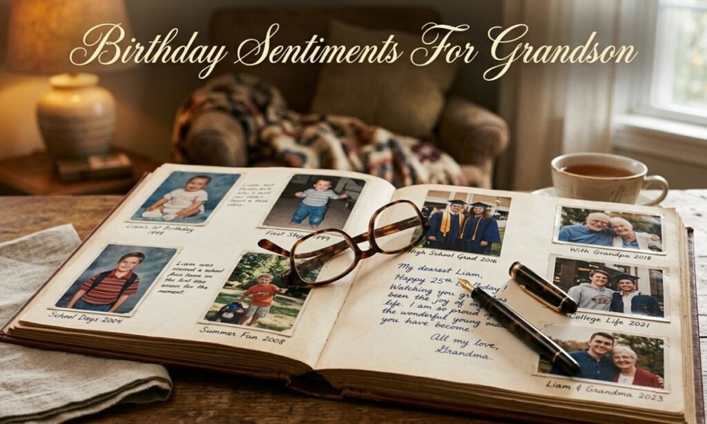 Birthday Sentiments For Grandson