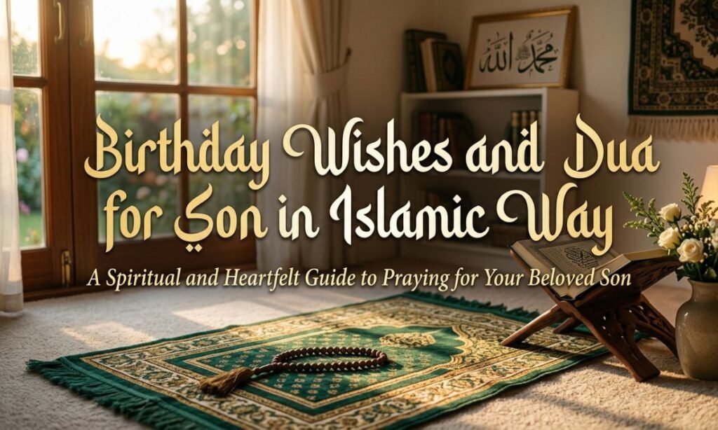 Birthday Wishes & Dua For Son In Islamic Way