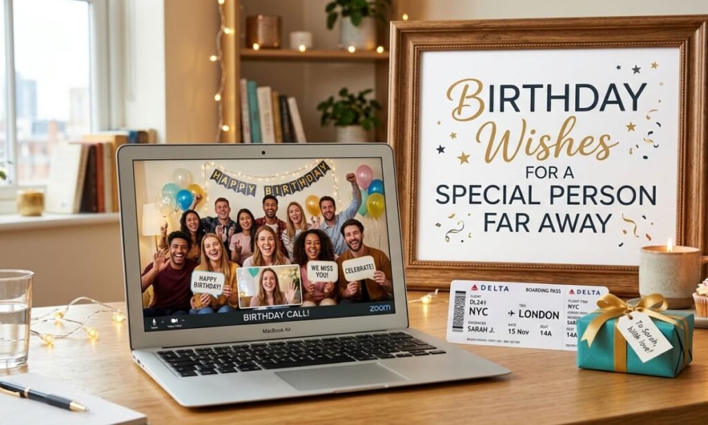Birthday Wishes For A Special Person Far Away (Long Distance)