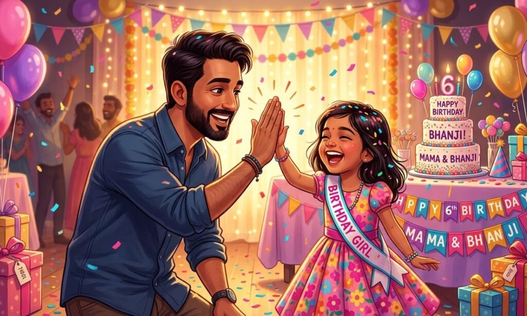 Birthday Wishes For Bhanji From Mama (Uncle)