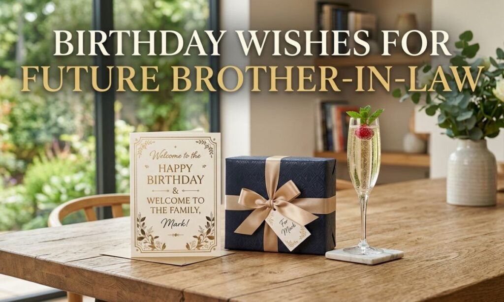 Birthday Wishes For Future Brother-in-Law