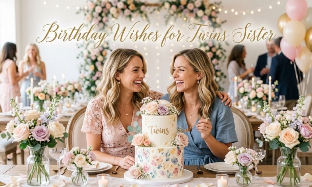Birthday Wishes For Twin Sister