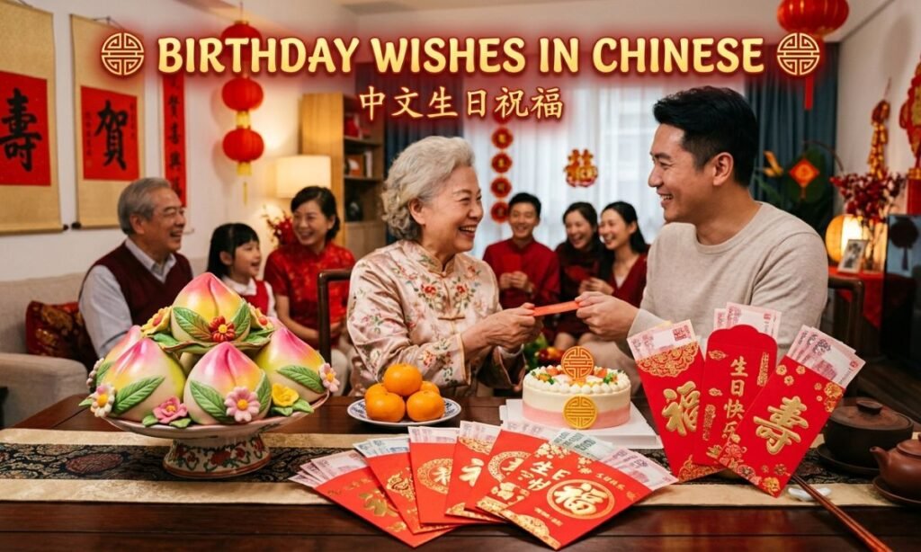 Birthday Wishes In Chinese