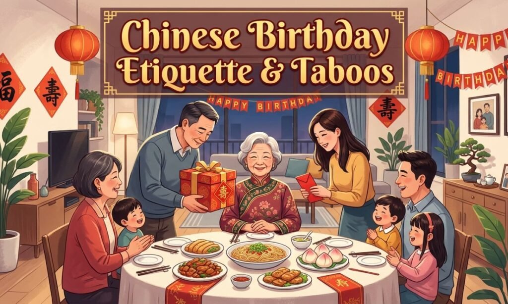Chinese Birthday Etiquette & Taboos