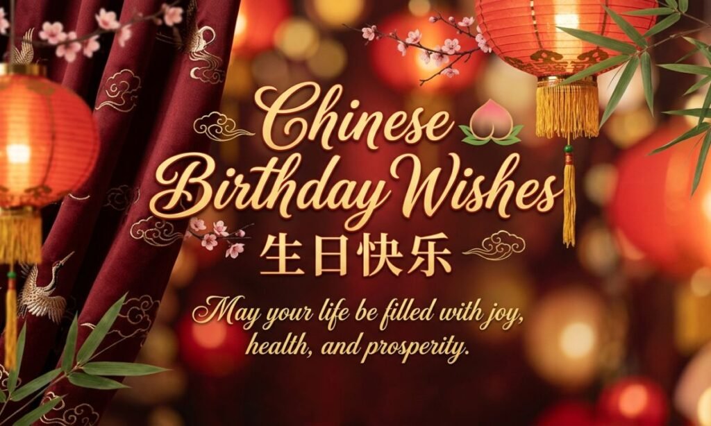 Chinese Birthday Wishes