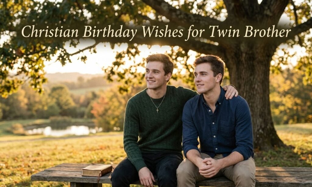 Christian Birthday Wishes For Twin Brother