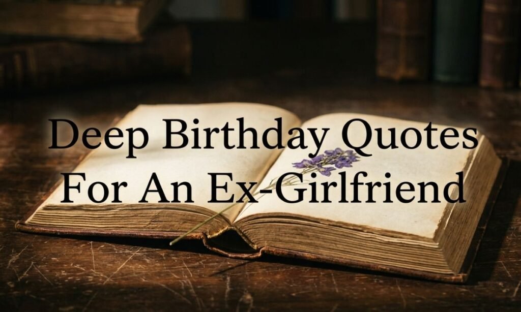 Deep Birthday Quotes For An Ex-Girlfriend
