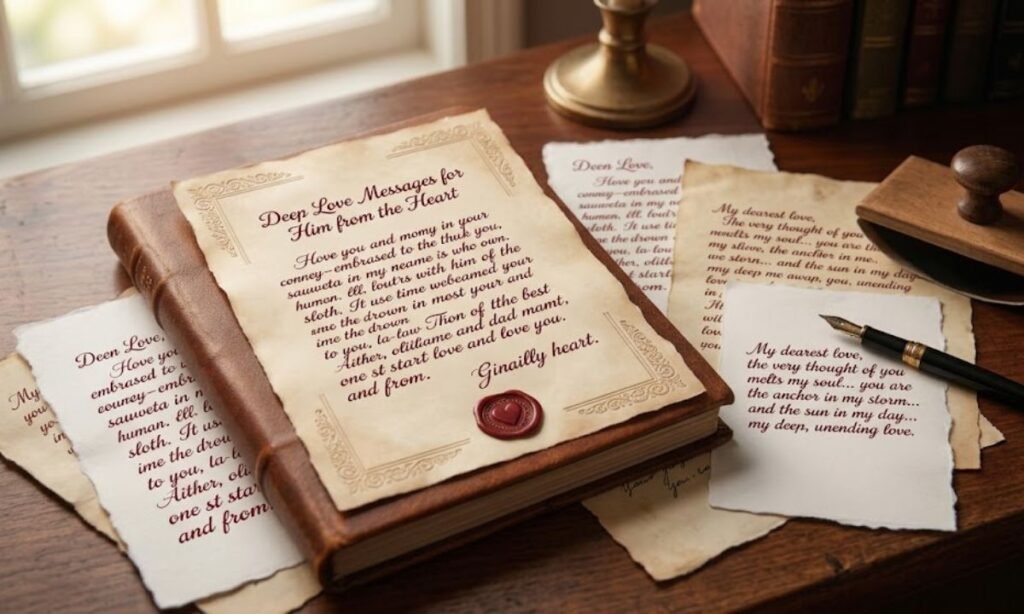 Deep Love Messages for Him from the Heart