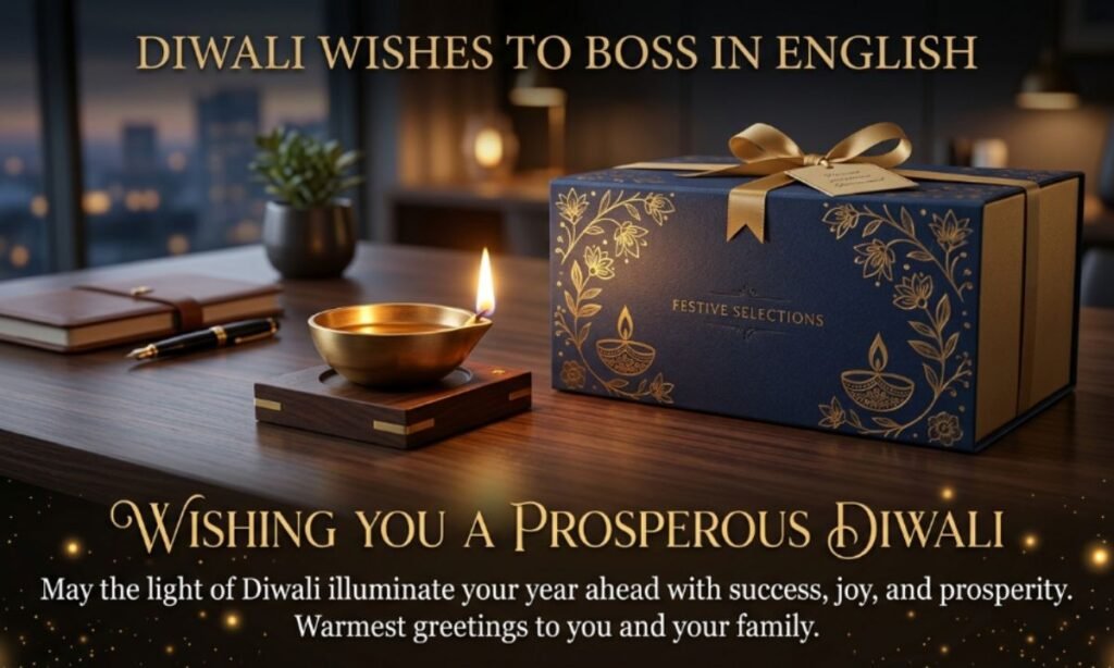 Diwali Wishes To Boss In English