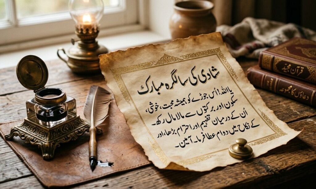 Dua Wishes In Urdu For Islamic Wedding Anniversaries