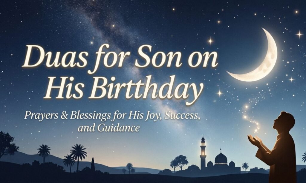 Duas For Son On His Birthday