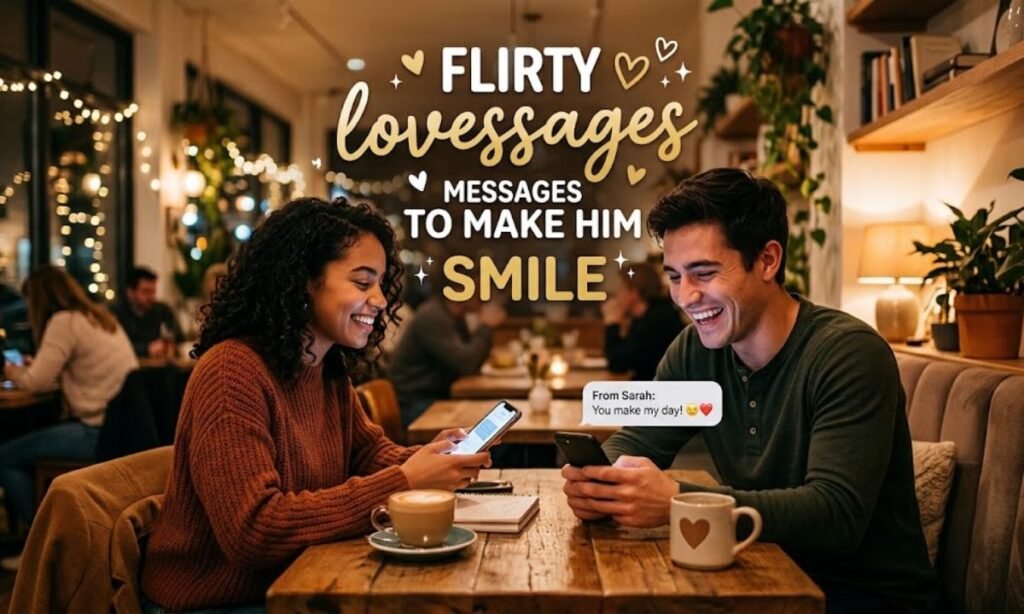 Flirty Love Messages To Make Him Smile