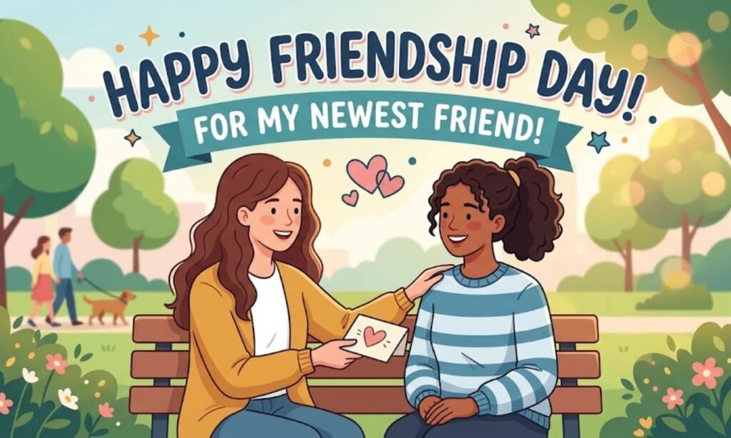 Friendship Day Wishes for a New Friend