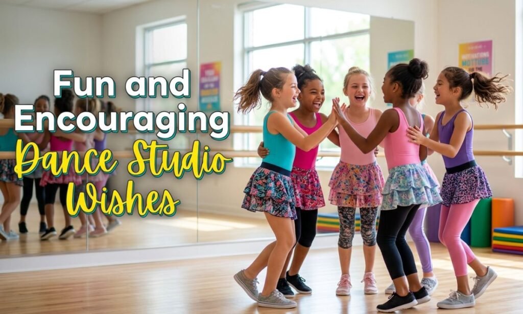 Fun and Encouraging Dance Studio Wishes