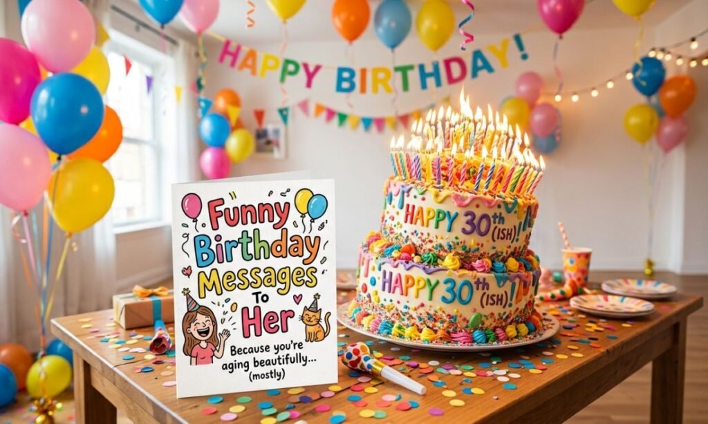 Funny Birthday Messages To Her