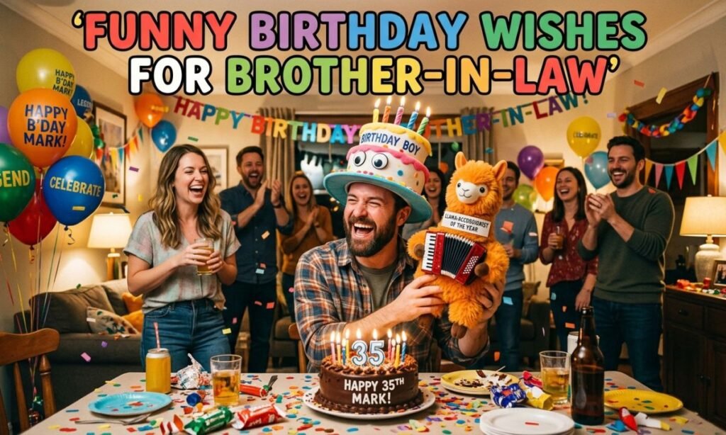 Funny Birthday Wishes For Brother-in-Law