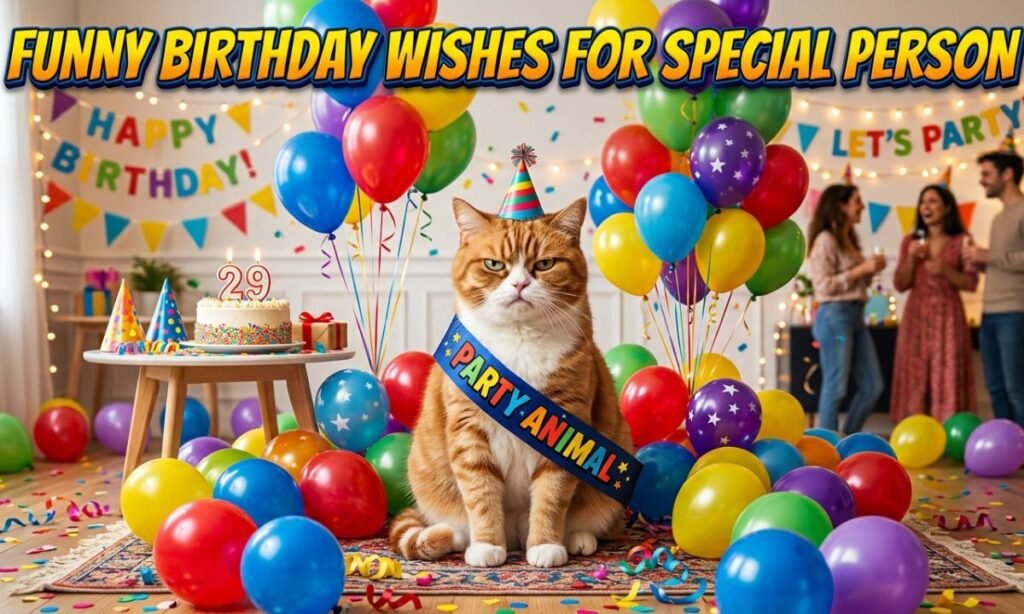 Funny Birthday Wishes For Special Person