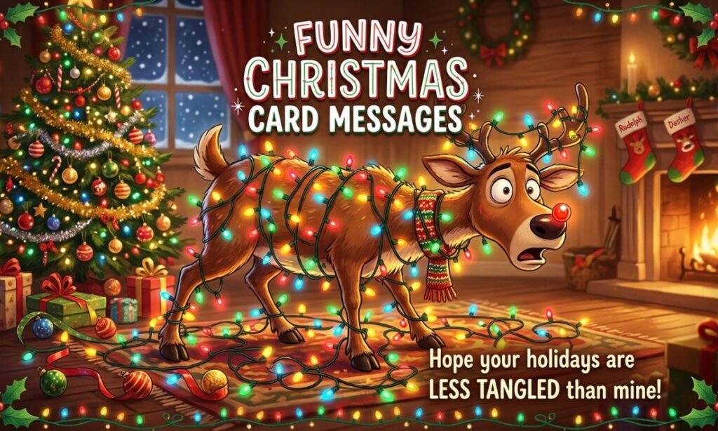 Funny Christmas Card Messages