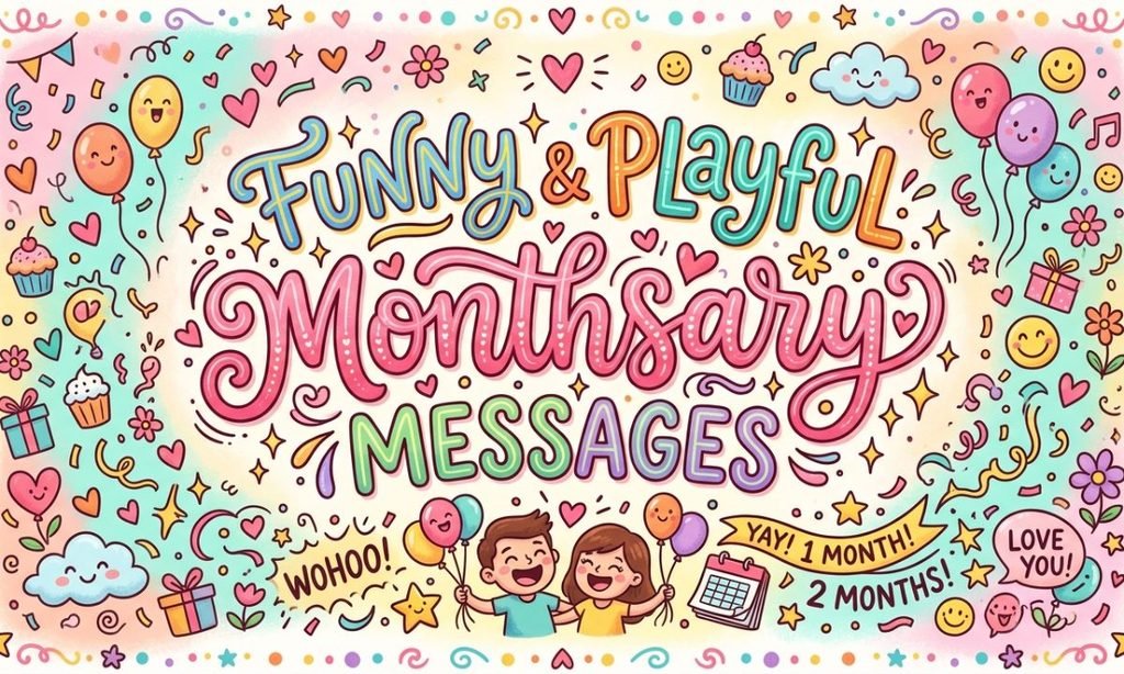 Funny & Playful Monthsary Messages